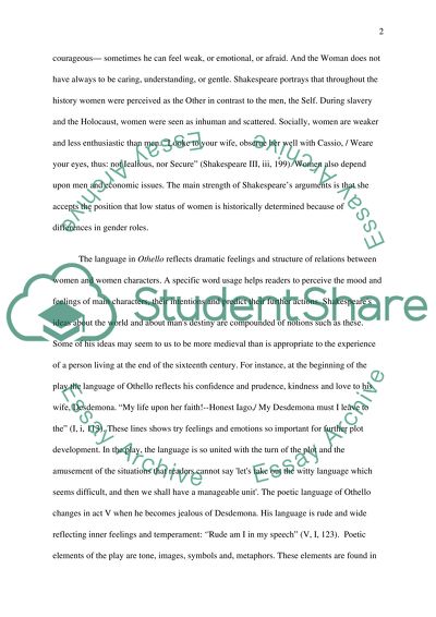 William Shakespeare Othello