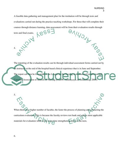 CIPP Model for Evaluation in Nursing
