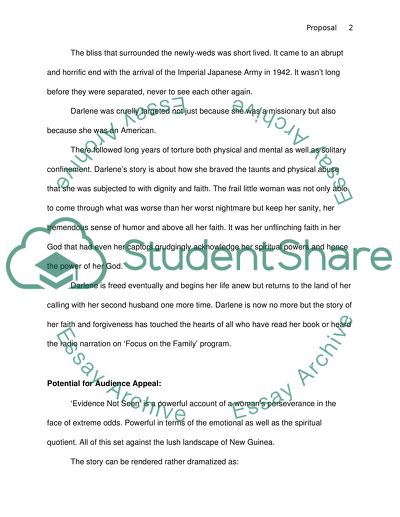 Evidence not Seen by Darlene Deibler Rose