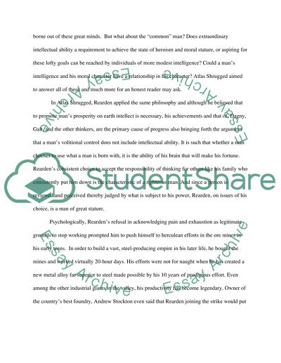 Hank Reardens Philosophy