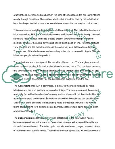 E-Commerce Application Development