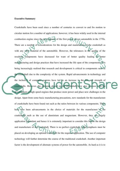 Trends in Crankshaft Materials