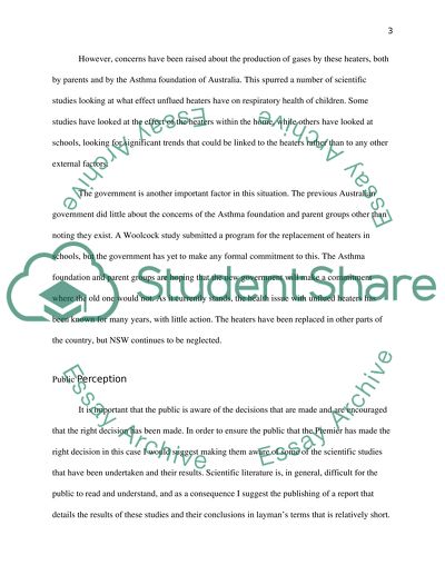 Unflued Gas Heaters In Schools