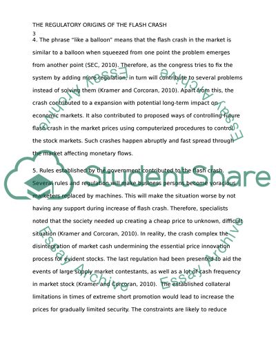 Government Intervention on the Market