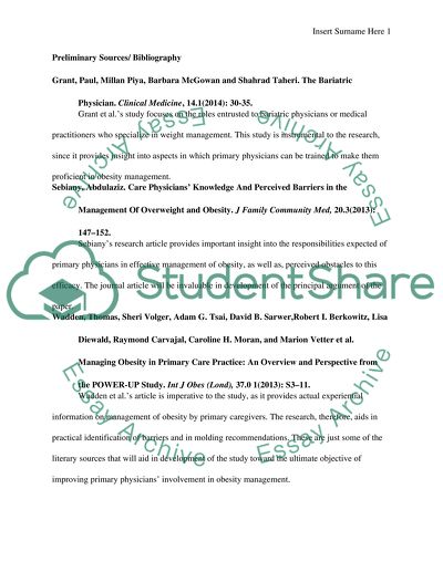 Role of primary care physicians in obesity prevention and management in the U.S