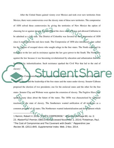 How black and white scholars have interpreted the 200th Anniversary of the Compromise of 1850