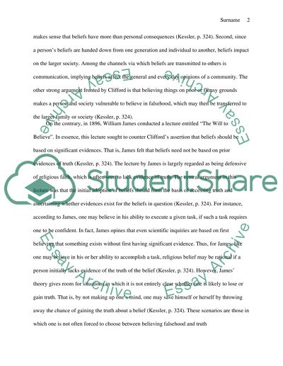 The Theories of Clifford and James