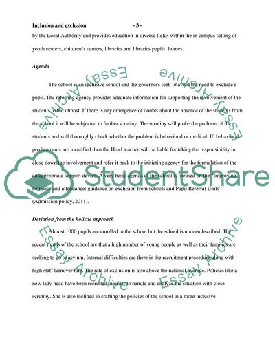 Contemporary Issues in Exclusion and Inclusion with Children