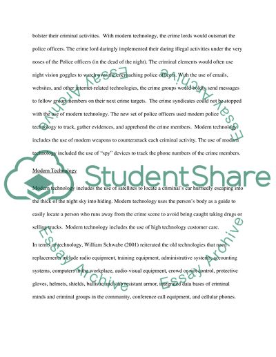 Police Communications Technology