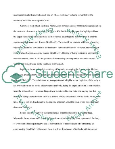 Representations of Women in Art