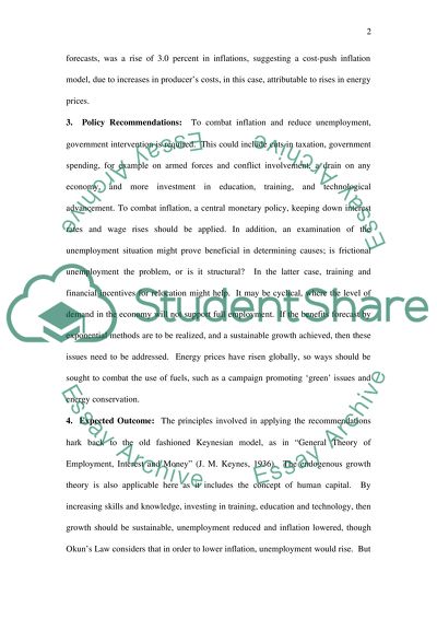 White House Upbeat about Economic Growth