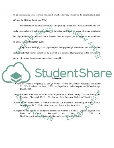 should women be allowed in combat essay should women be allowed in combat essay