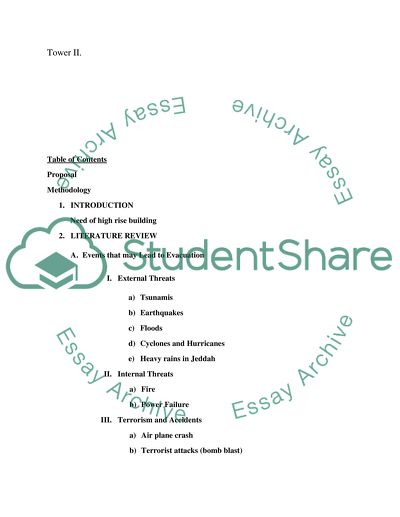 Evacuation Procedures in High Rise Buildings