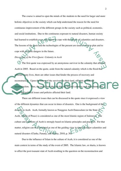 Catastrophes, Cultures, and the Angry Earth