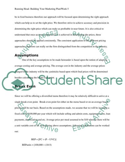 Building Your Marketing Plan