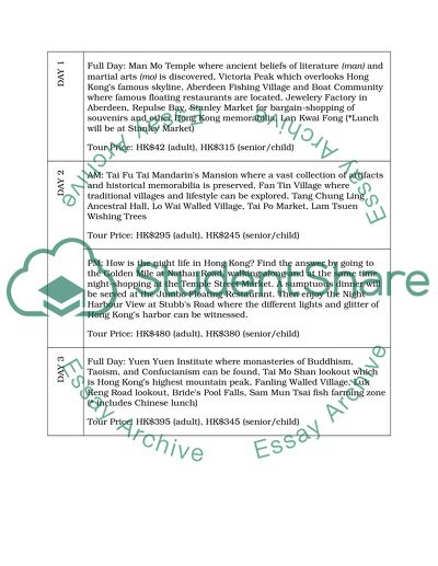 English for Hospitality and Tourism Opportunities
