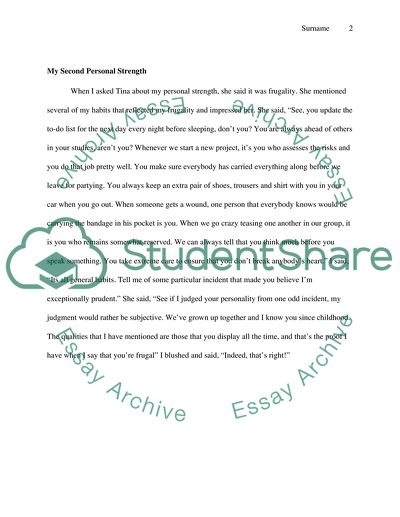 My First Personal Strength