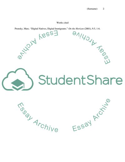 Summary of an article