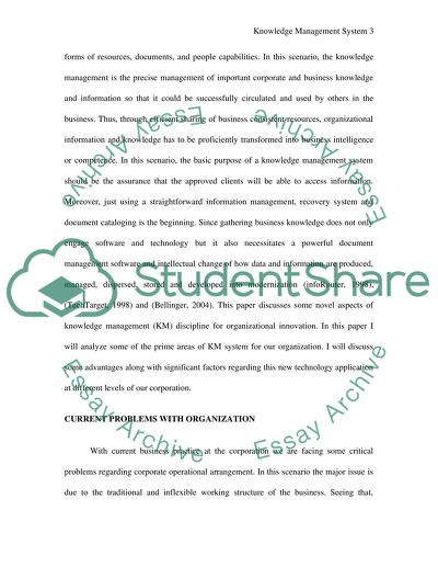 Knowledge Management Foundations of IT Systems HW