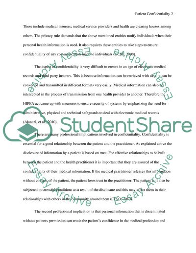 Patient Confidentiality in the Pharmacy workplace