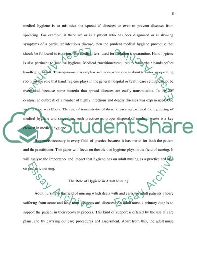 Types of Hygiene in the Preservation of Health