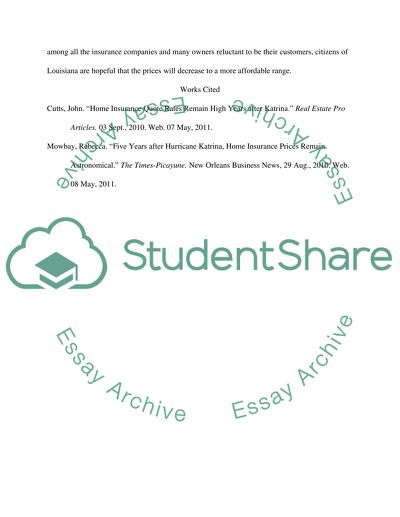 Hurricane Katrina in Louisianas Economy