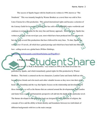 Essay remember walk 06 image