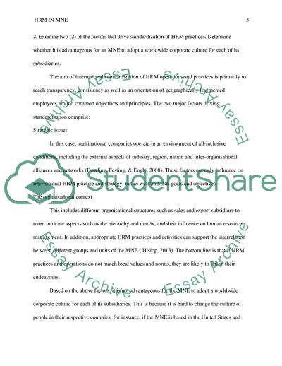 Main Differences between Domestic and International Human Resources Management