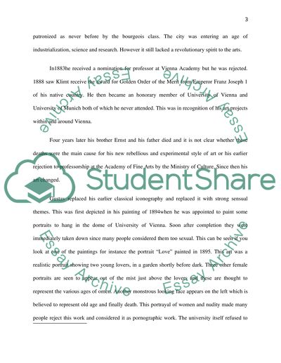 Biography of the Austrian Artist and Symbolist Gustav Klimt