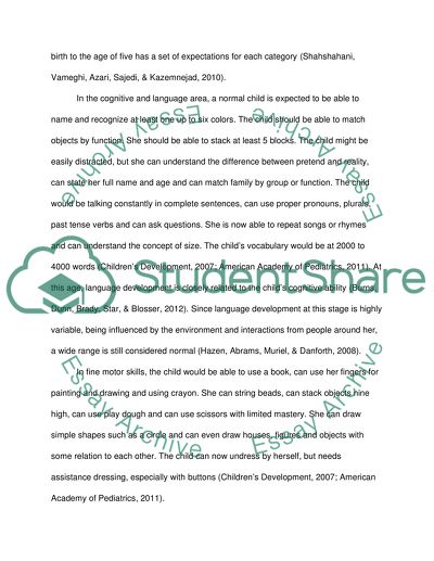 Denver II Developmental Screening Paper