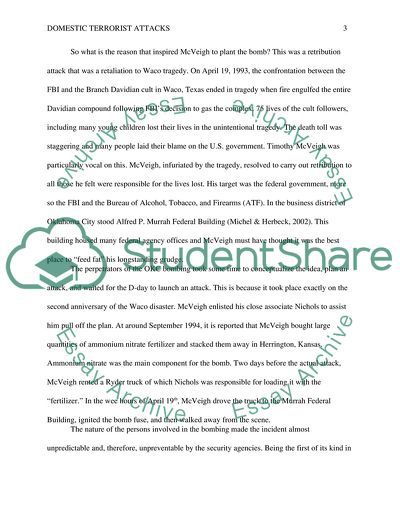 1995 Oklahoma City Bombing