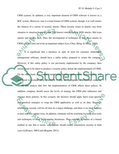 Customer Relationship Management Software