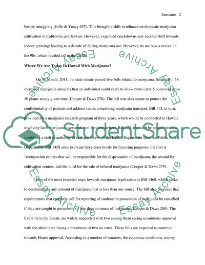 Is Legal Marijuana Good for Hawaii