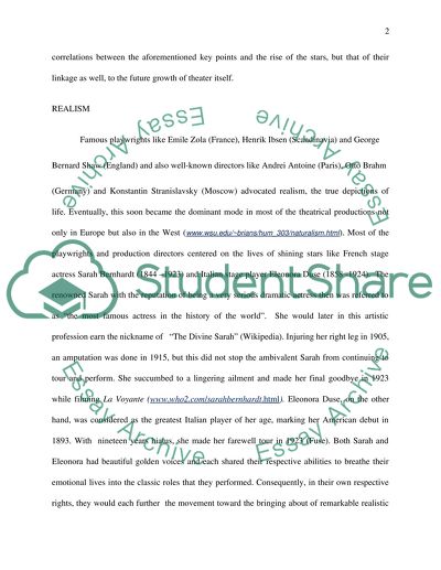 Rise of the Star in 19th Century Theater in Europe