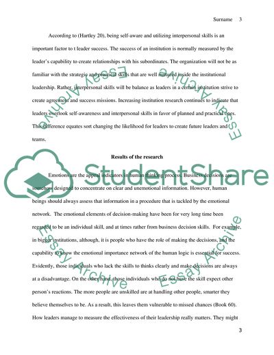 Professional Development Project: Interpersonal Communication