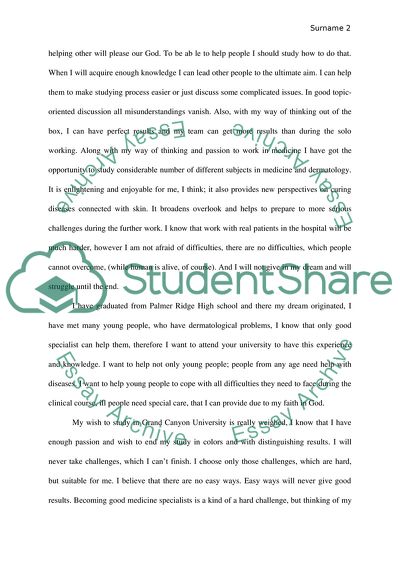 Applying to Grand Canyon University