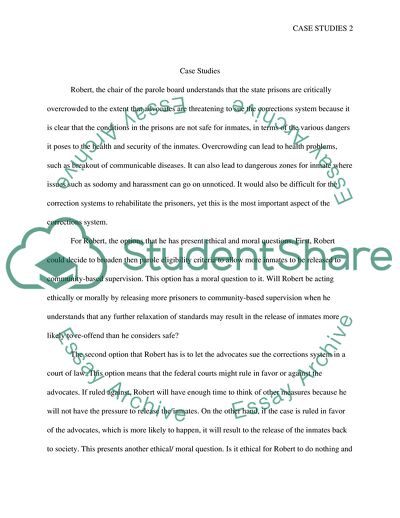 Analysis of Cases Concerning Ethical and Moral Questions
