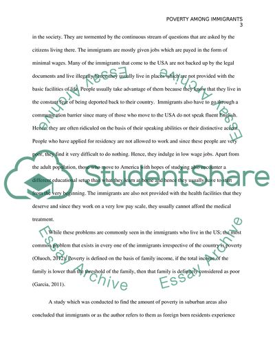 A Sociological Problem among Immigrants