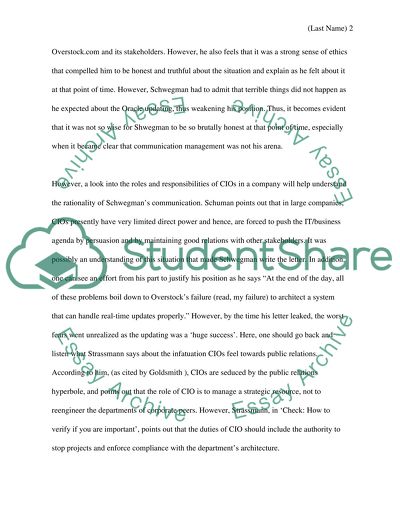 The CIO Who Admitted Too Much