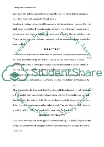 Strength of Mara Guevarra