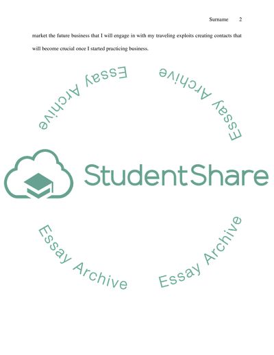 Paper on your career or dream