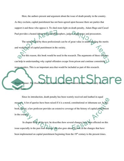 The Death Penalty in America