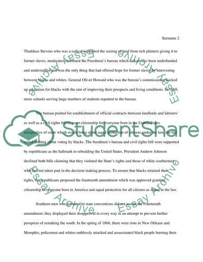 History of the United States Since 1865