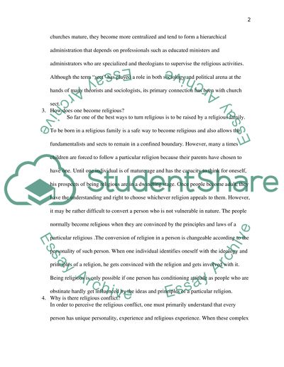 Religion as a Group Phenomenon