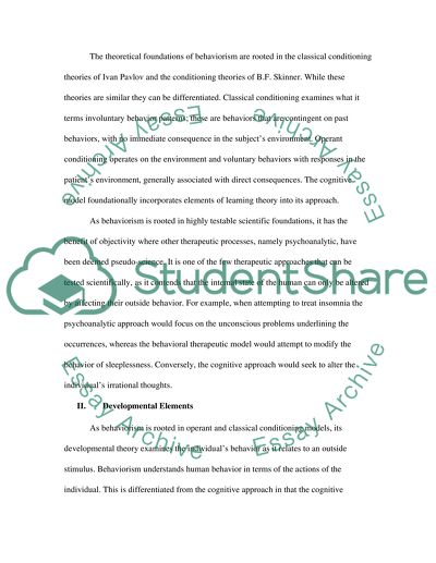 Child and Adolescent Psychology