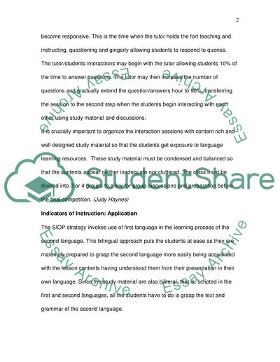 Planning For Clarity (Language Learning)