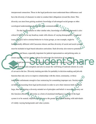 Why Diversity in the Legal Profession Is Important from a Practical Standpoint