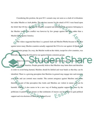 Religious Intolerance: Exploring Muslim America, Post-9/11