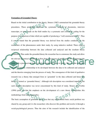 Contribution of Grounded Theory and its Implications