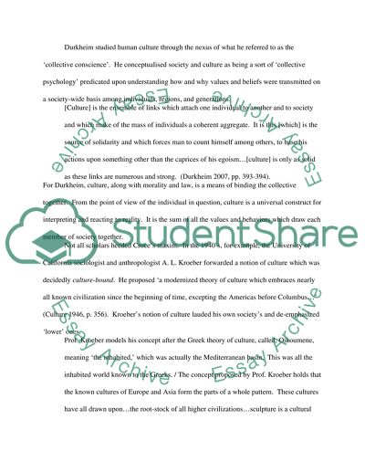 What is culture Using examples, explain what socioligists mean when they use the concept culture